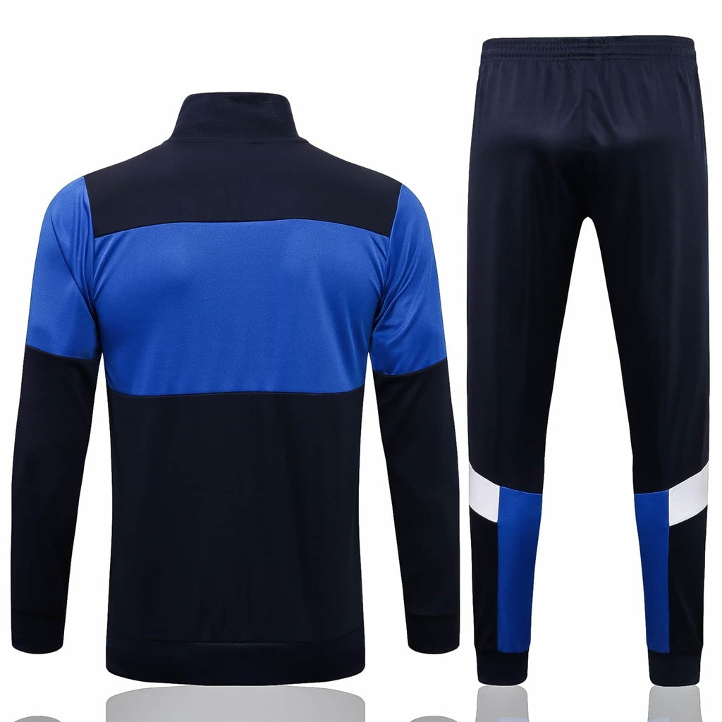 Italy 21/22 Tracksuit Blue With Zip